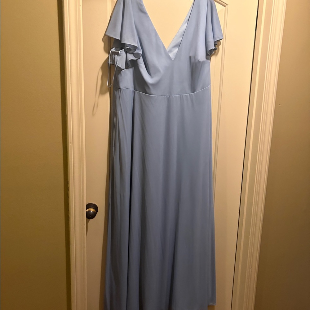Birdy Grey Dusty Blue Women's Hannah Style Dress